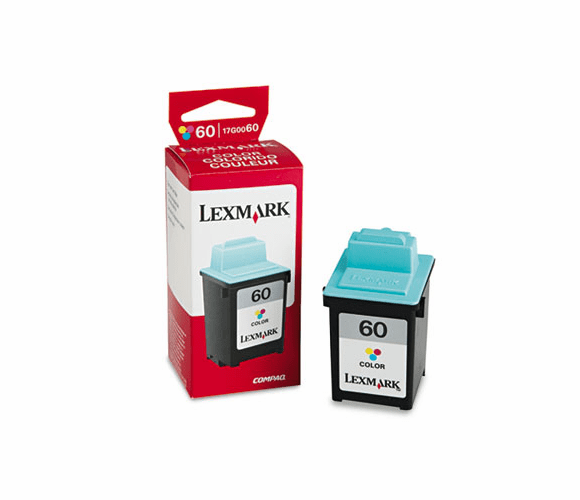 LEX17G0060 17G0060 Ink, 225 Page-Yield, Tri-Color By LEXMARK INT'L, INC.