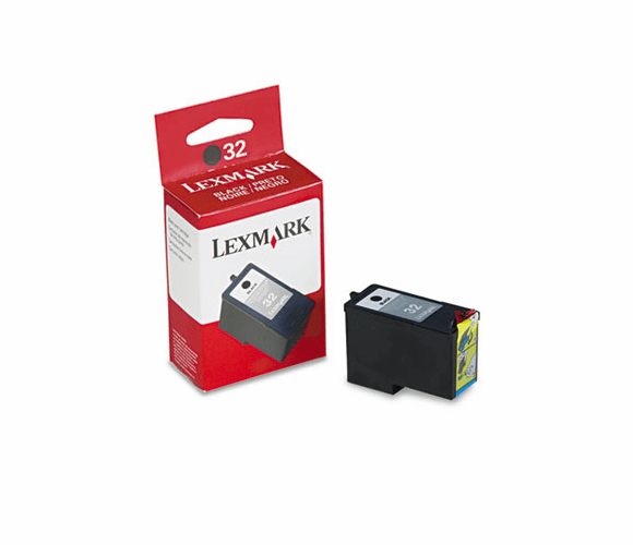 LEX18C0032 18C0032 Ink, 200 Page-Yield, Black By LEXMARK INT'L, INC.