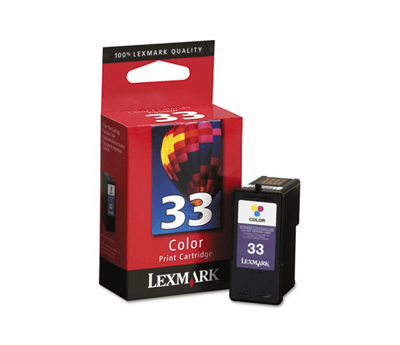 LEX18C0033 18C0033 Ink, 130 Page-Yield, Tri-Color By LEXMARK INT'L, INC.