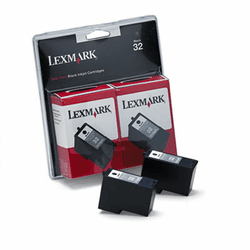 LEX18C0533 18C0533 Ink, 200 Page-Yield, 2/Pack, Black By LEXMARK INT'L, INC.