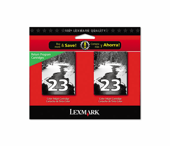 LEX18C1598 18C1598 Ink, 430 Page-Yield, 2/Pack, Black By LEXMARK INT'L, INC.
