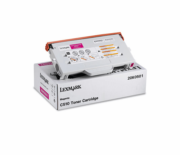 LEX20K0501 20K0501 Toner, 3000 Page-Yield, Magenta By LEXMARK INT'L, INC.
