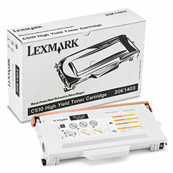 LEX20K1403 20K1403 High-Yield Toner, 10000 Page-Yield, Black By LEXMARK INT'L, INC.