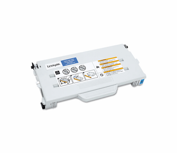 LEX20K1441 20K1441 High-Yield Toner, 6600 Page-Yield, Cyan By LEXMARK INT'L, INC.