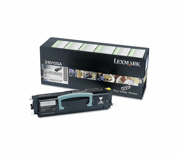 LEX24015SA 24015SA Toner, 2500 Page-Yield, Black By LEXMARK INT'L, INC.
