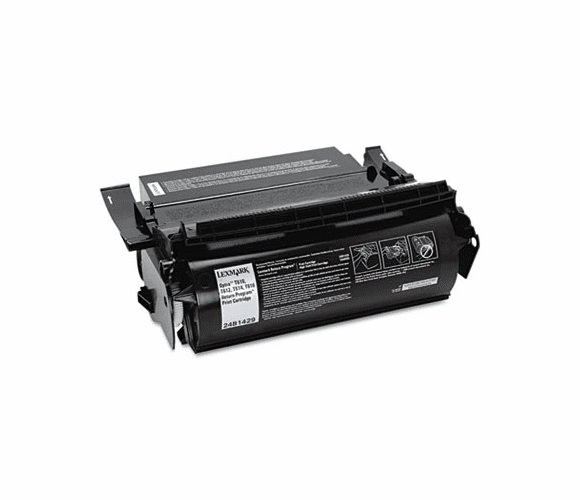 LEX24B1429 24B1429 Toner, 10000 Page-Yield, Black By LEXMARK INT'L, INC.