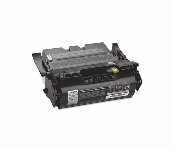 LEX64015HA 64015HA High-Yield Toner, 21000 Page-Yield, Black By LEXMARK INT'L, INC.