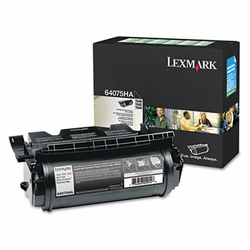 LEX64075HA 64075HA Extra High-Yield Toner, 32000 Page-Yield, Black By LEXMARK INT'L, INC.
