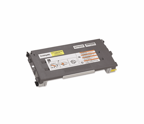 LEXC500S2YG C500S2YG Toner, 1500 Page-Yield, Yellow By LEXMARK INT'L, INC.