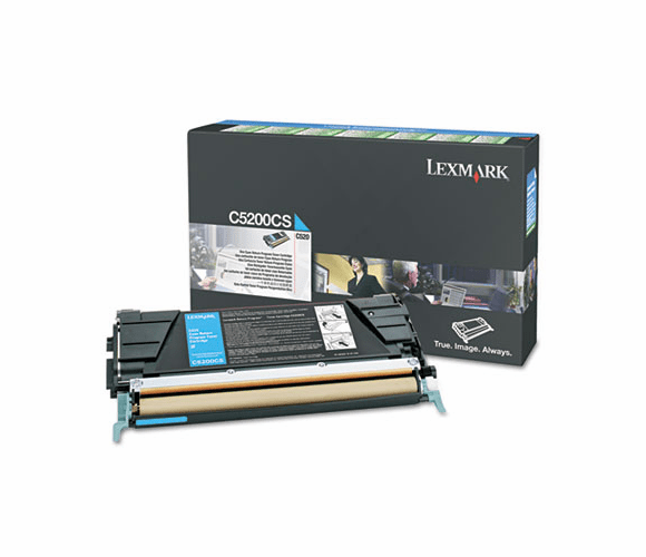LEXC5200CS C5200CS Toner, 3000 Page-Yield, Cyan By LEXMARK INT'L, INC.
