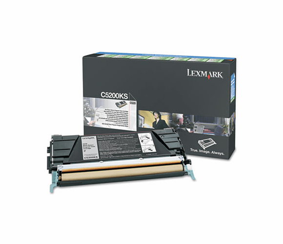 LEXC5200KS C5200KS Toner, 4000 Page-Yield, Black By LEXMARK INT'L, INC.