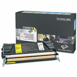 LEXC5200YS C5200YS Toner, 3000 Page-Yield, Yellow By LEXMARK INT'L, INC.