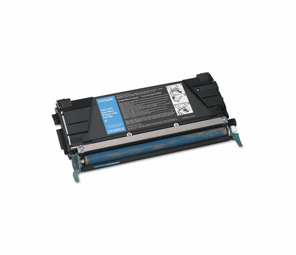 LEXC5220CS C5220CS Toner, 3000 Page-Yield, Cyan By LEXMARK INT'L, INC.