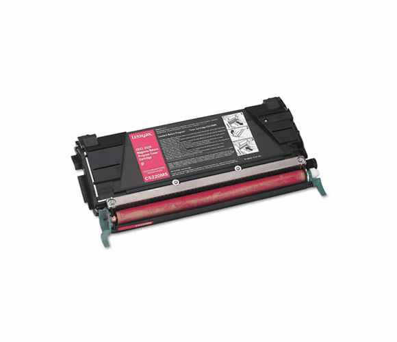LEXC5220MS C5220MS Toner, 3000 Page-Yield, Magenta By LEXMARK INT'L, INC.