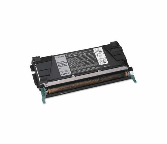 LEXC5240KH C5240KH High-Yield Toner, 8000 Page-Yield, Black By LEXMARK INT'L, INC.