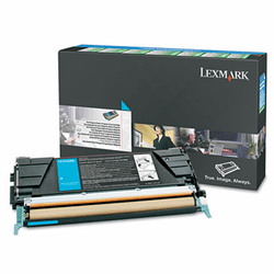 LEXC5246CH C5246CH High-Yield Toner, 5000 Page-Yield, Cyan By LEXMARK INT'L, INC.
