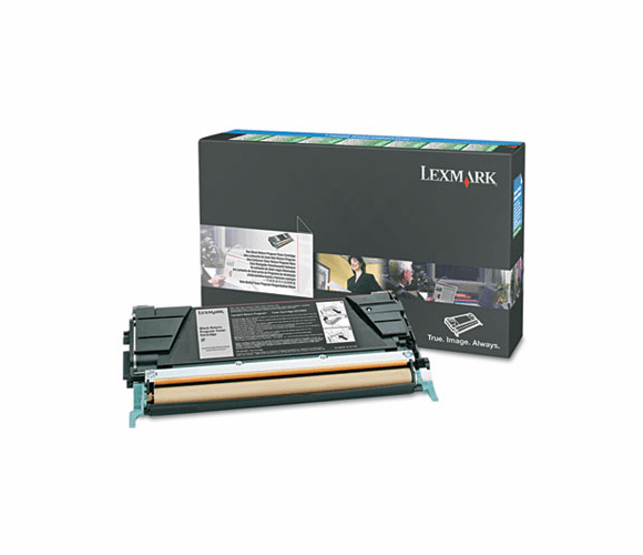 LEXC5246KH C5246KH High-Yield Toner, 8000 Page-Yield, Black By LEXMARK INT'L, INC.