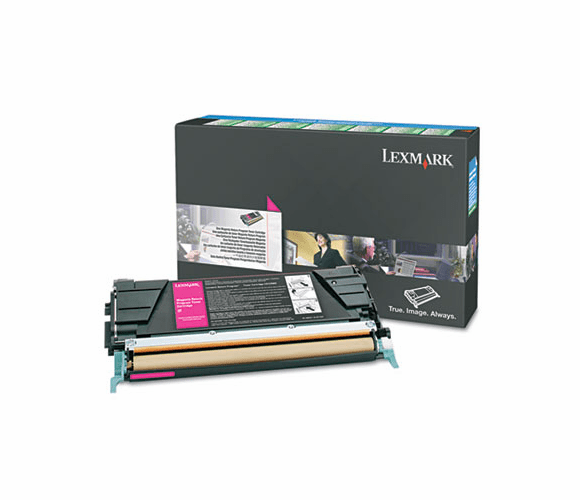 LEXC5246MH C5246MH High-Yield Toner, 5000 Page-Yield, Magenta By LEXMARK INT'L, INC.