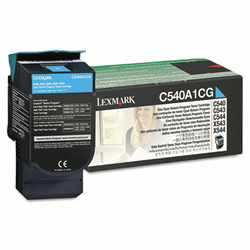 LEXC540A1CG C540A1CG Toner, 1000 Page-Yield, Cyan By LEXMARK INT'L, INC.