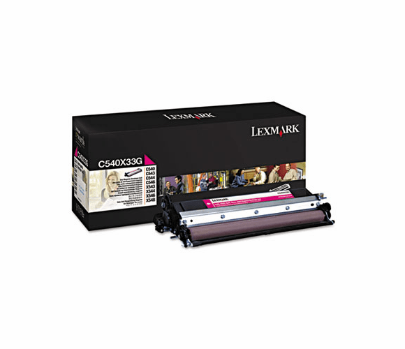 LEXC540X33G C540X33G Developer Unit, Magenta By LEXMARK INT'L, INC.