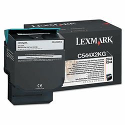 LEXC544X2KG C544X2KG Extra High-Yield Toner, 6,000 Page Yield, Black By LEXMARK INT