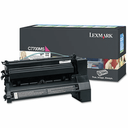 LEXC7700MS C7700MS Toner, 6000 Page-Yield, Magenta By LEXMARK INT'L, INC.