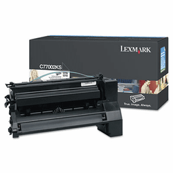 LEXC7702KS C7702KS Toner, 6,000 Page-Yield, Black By LEXMARK INT'L, INC.