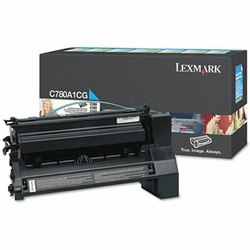 LEXC780A1CG C780A1CG Toner, 6000 Page-Yield, Cyan By LEXMARK INT'L, INC.