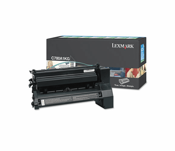 LEXC780A1KG C780A1KG Toner, 6000 Page-Yield, Black By LEXMARK INT'L, INC.