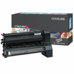 LEXC780A1MG C780A1MG Toner, 6000 Page-Yield, Magenta By LEXMARK INT'L, INC.