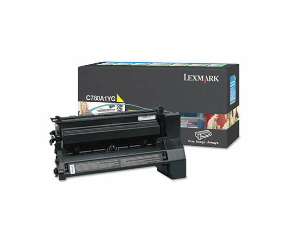 LEXC780A1YG C780A1YG Toner, 6000 Page-Yield, Yellow By LEXMARK INT'L, INC.