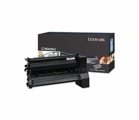 LEXC780H2KG C780H2KG High-Yield Toner, 10,000 Page-Yield, Black By LEXMARK INT'L, INC.