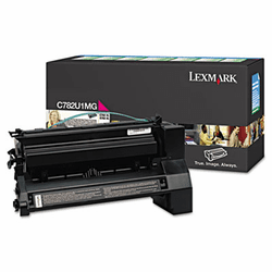LEXC782U1MG C782U1MG Extra High-Yield Toner, 16500 Page-Yield, Magenta By LEXMARK INT'L, INC.