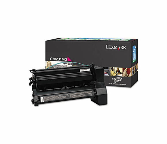 LEXC782U1MG C782U1MG Extra High-Yield Toner, 16500 Page-Yield, Magenta By LEXMARK INT'L, INC.