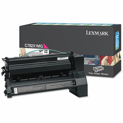 LEXC782X1MG C782X1MG Extra High-Yield Toner, 15000 Page-Yield, Magenta By LEXMARK INT'L, INC.