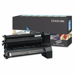 LEXC782X4CG C782X4CG Extra High-Yield Toner, 15000 Page-Yield, Cyan By LEXMARK INT'L, INC.
