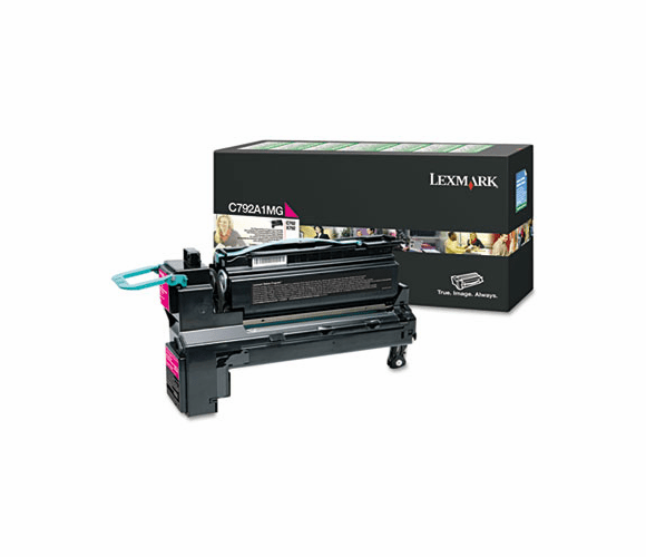 LEXC792A1MG C792A1MG Toner, 6,000 Page-Yield, Magenta By LEXMARK INT'L, INC.