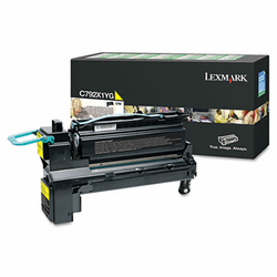 LEXC792X1YG C792X1YG Extra High-Yield Toner, 20,000 Page-Yield, Yellow By LEXMARK INT'L, INC.