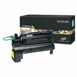 LEXC792X2YG C792X2YG Extra High-Yield Toner, 20,000 Page-Yield, Yellow By LEXMARK INT'L, INC.