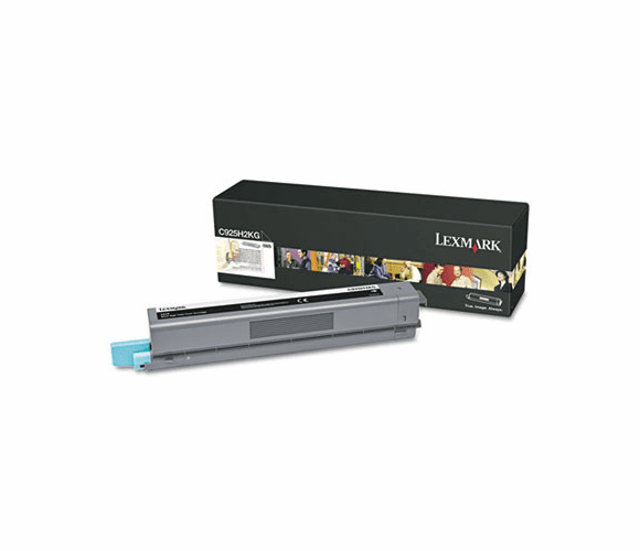 LEXC925H2KG C925H2KG High-Yield Toner, 7,500 Page-Yield, Black By LEXMARK INT'L, INC.