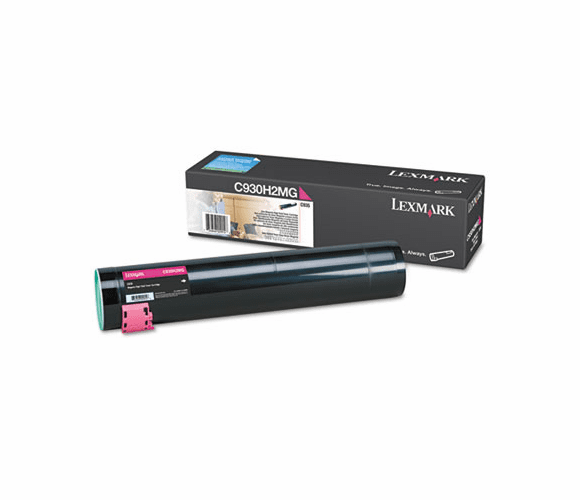 LEXC930H2MG C930H2MG High-Yield Toner, 24000 Page-Yield, Magenta By LEXMARK INT'L, INC.