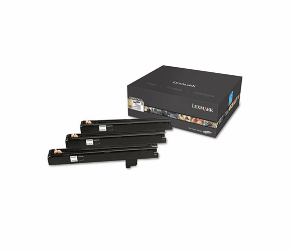 LEXC930X73G C930X73G Photoconductor Kit, Cyan, Magenta, Yellow, 3/Pack By LEXMARK INT'L, INC.