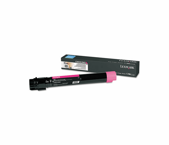 LEXC950X2MG C950X2MG High-Yield Toner, Magenta By LEXMARK INT'L, INC.