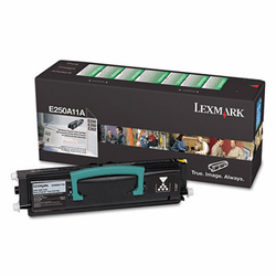 LEXE250A11A E250A11A Toner, 3500 Page-Yield, Black By LEXMARK INT