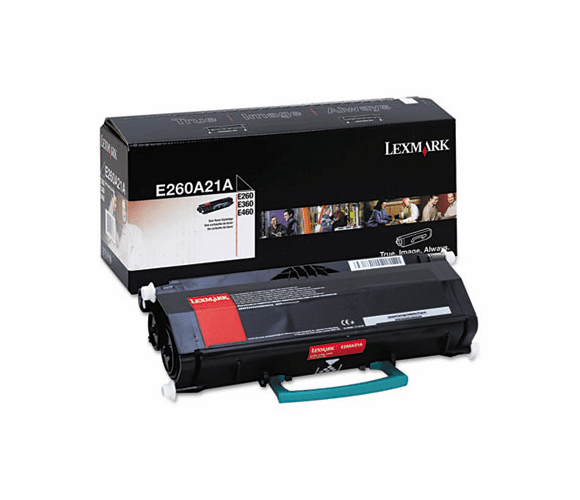 LEXE260A21A E260A21A Toner, 3500 Page-Yield, Black By LEXMARK INT'L, INC.