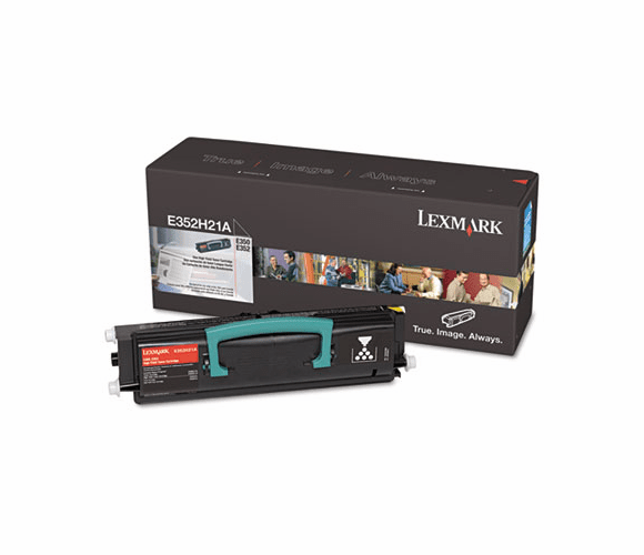 LEXE352H21A E352H21A High-Yield Toner, 11000 Page-Yield, Black By LEXMARK INT'L, INC.