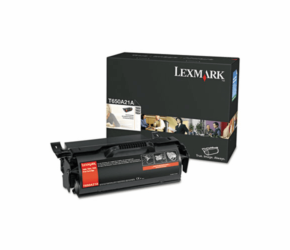 LEXT650A21A T650A21A Toner, 7,000 Page-Yield, Black By LEXMARK INT'L, INC.