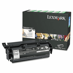 LEXT654X11A T654X11A Extra High-Yield Toner, 36000 Page-Yield, Black By LEXMARK INT'L, INC.