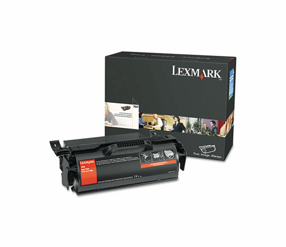 LEXT654X21A T654X21A Extra High-Yield Toner, 36000 Page-Yield, Black By LEXMARK INT'L, INC.