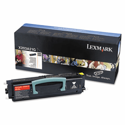 LEXX203A21G X203A21G Toner, 2500 Page-Yield, Black By LEXMARK INT'L, INC.